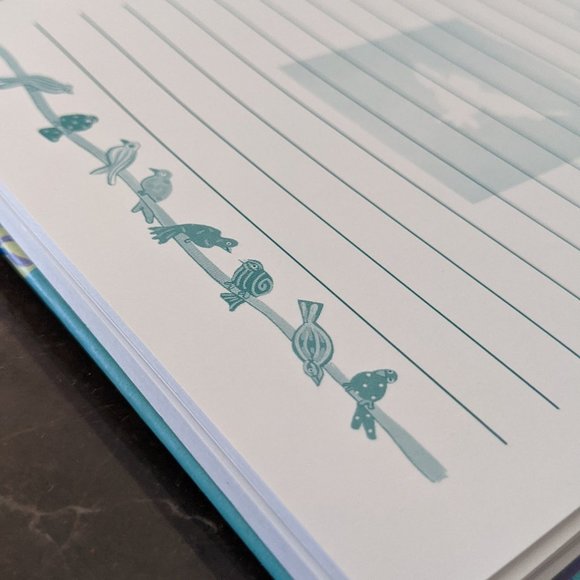 Dana Simson "Many Birds" Ring Hardcover Journal - Picture 4 of 5